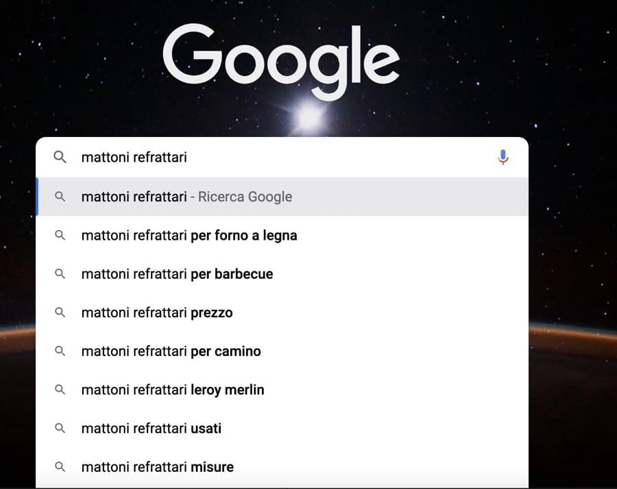 nicchia ricerche correlate google